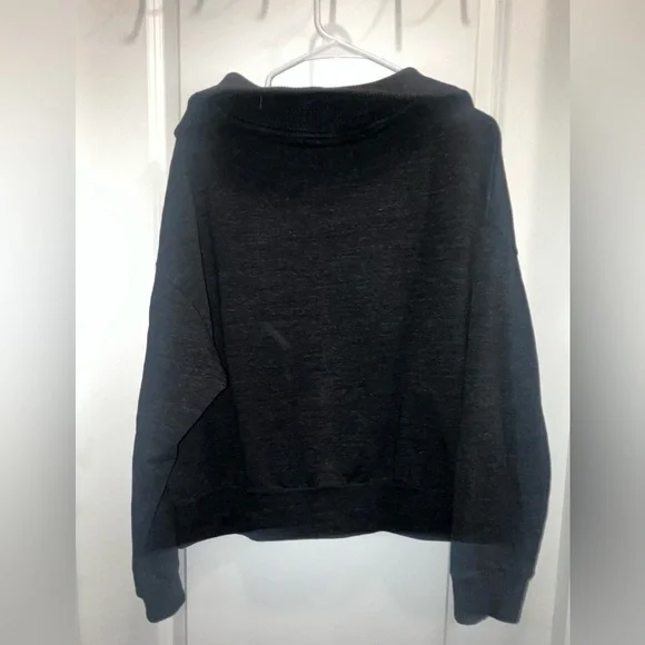 Varley Charcoal half zip sweatshirt - Picture 2 of 4